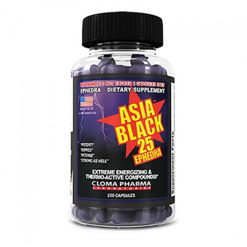 CLOMA PHARMA Asia Black 100 кап