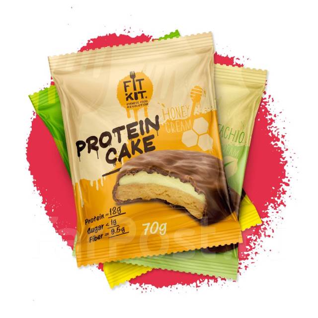 FIT KIT Protein Cake 70гр