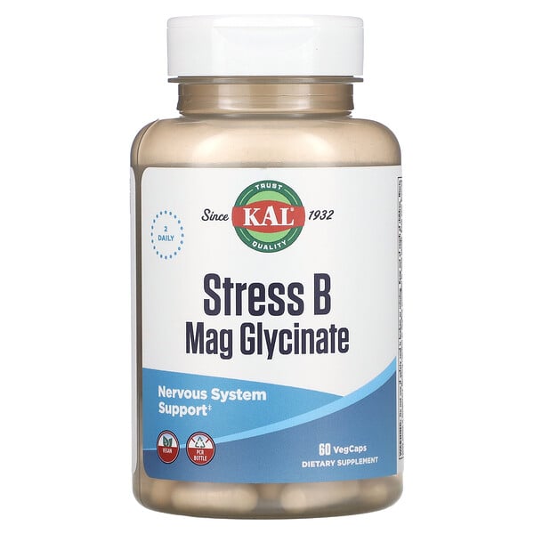 KAL Stress B Mag Glycinate 60 кап
