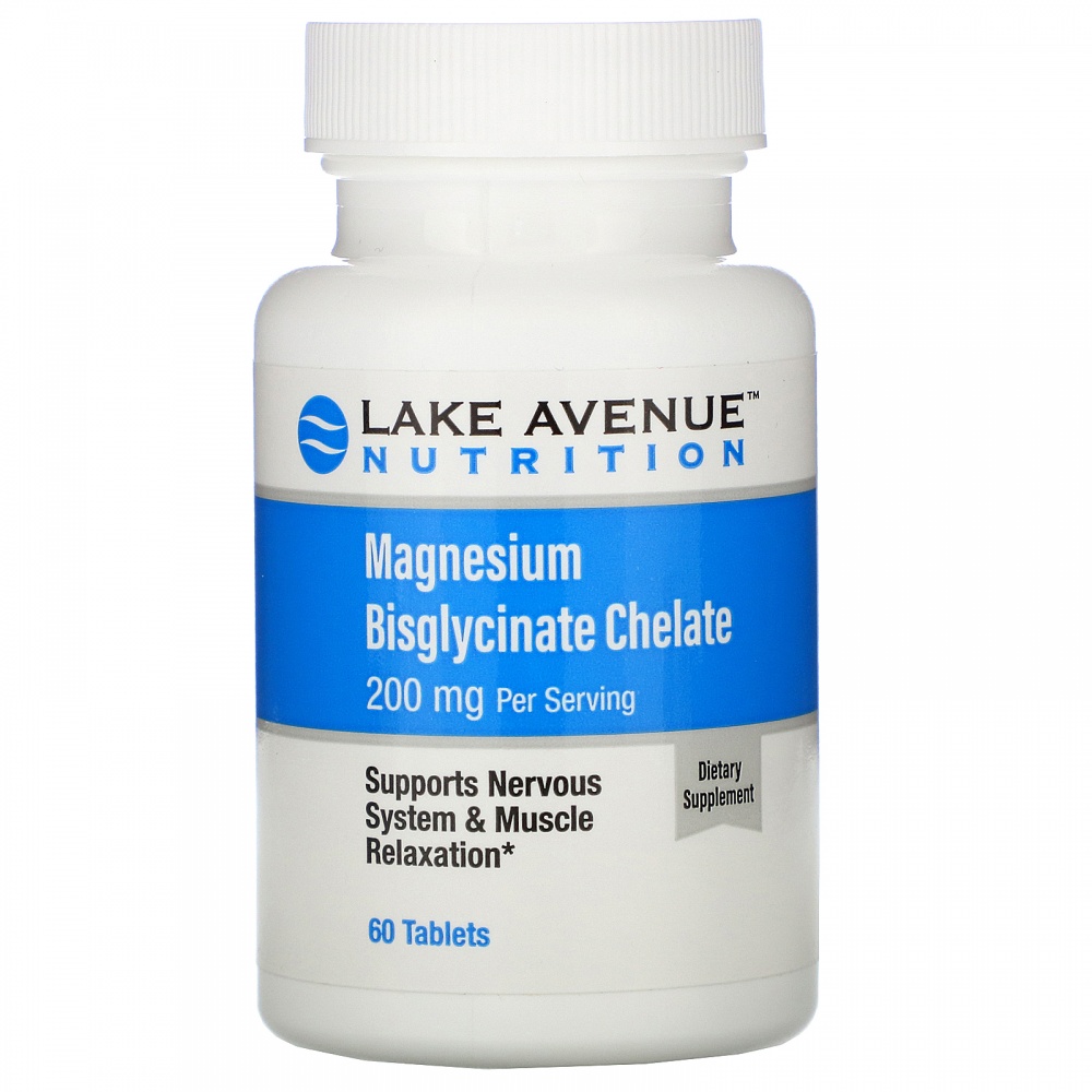 LAKE AVENUE Magnesium Chelate 60 таб