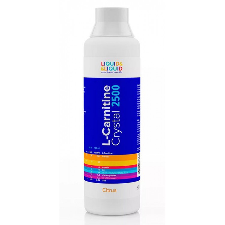 LIQUID & LIQUID L-Carnitine Crystal 2500 0.5л
