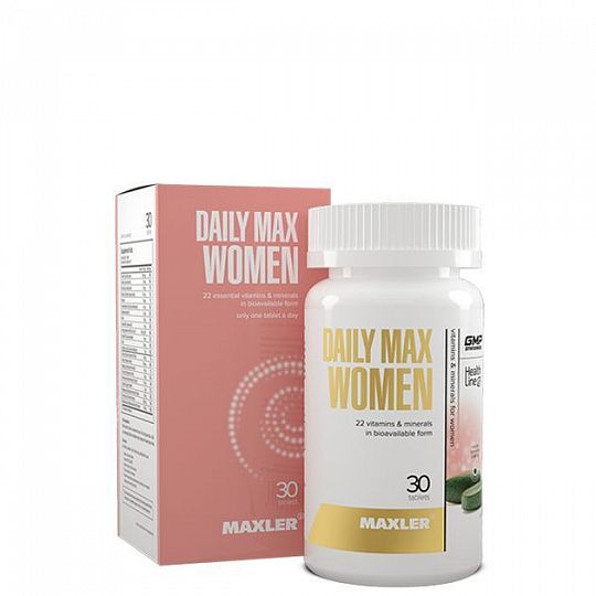 MAXLER Daily Max Women 30 таб