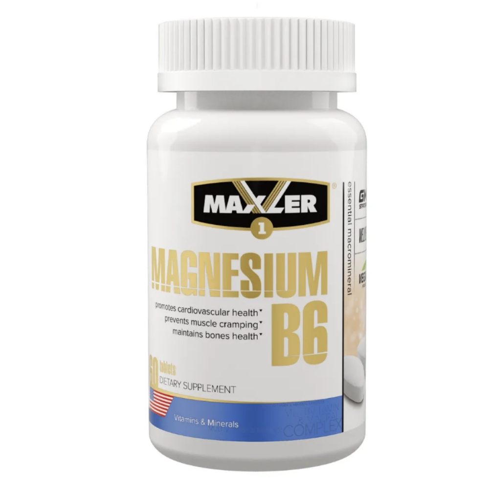 Maxler Magnesium B6 60 таб