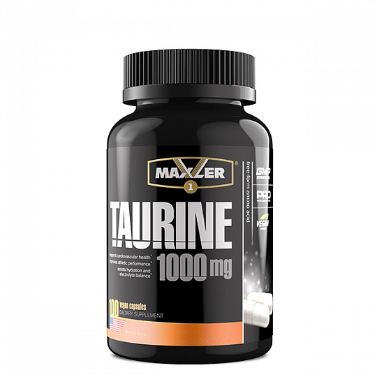 MAXLER TAURINE 1000 мг 100 кап.