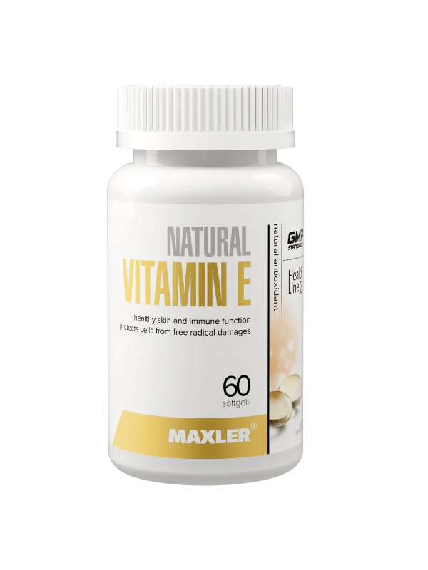 MAXLER Vitamin E 60 таб