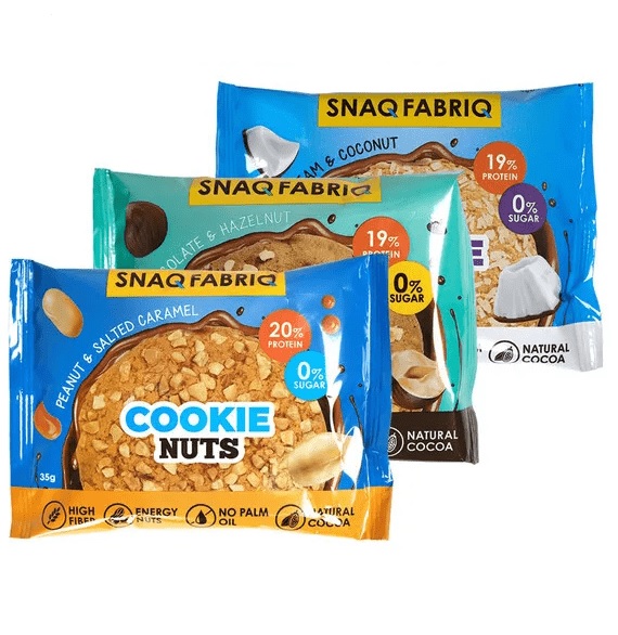 SNAQ FABRIQ Cookie Nuts 35 гр