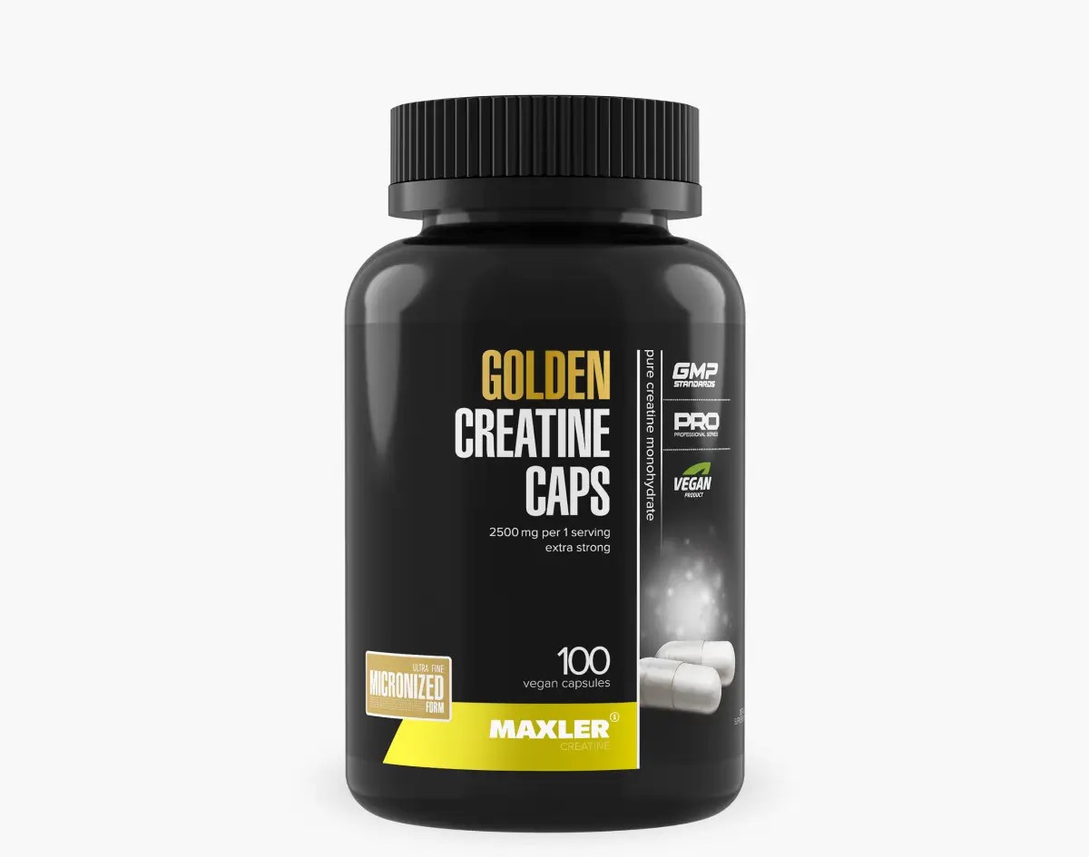 MAXLER Golden Creatine Caps 100 кап