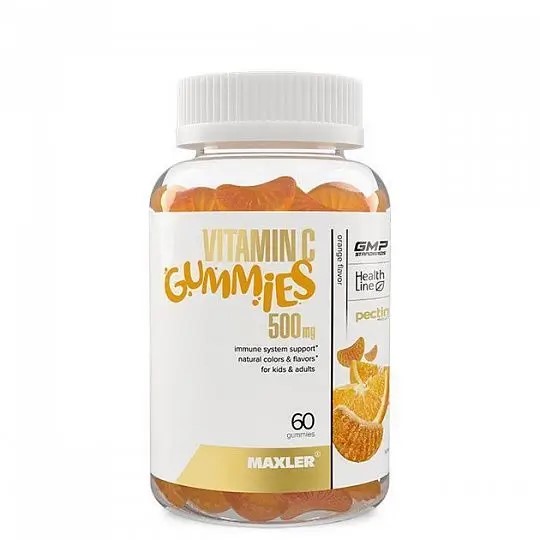 Витамин С MAXLER Vitamin C Gummies 60 жев.таб