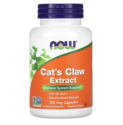 Кошачий коготь NOW Cat's Claw Extract 10:1 120 капс.