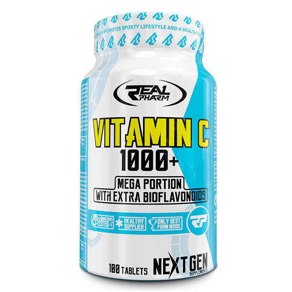 Витамин С Real Pharm Vitamin C 1000+ Bioflavonoids 100 таб